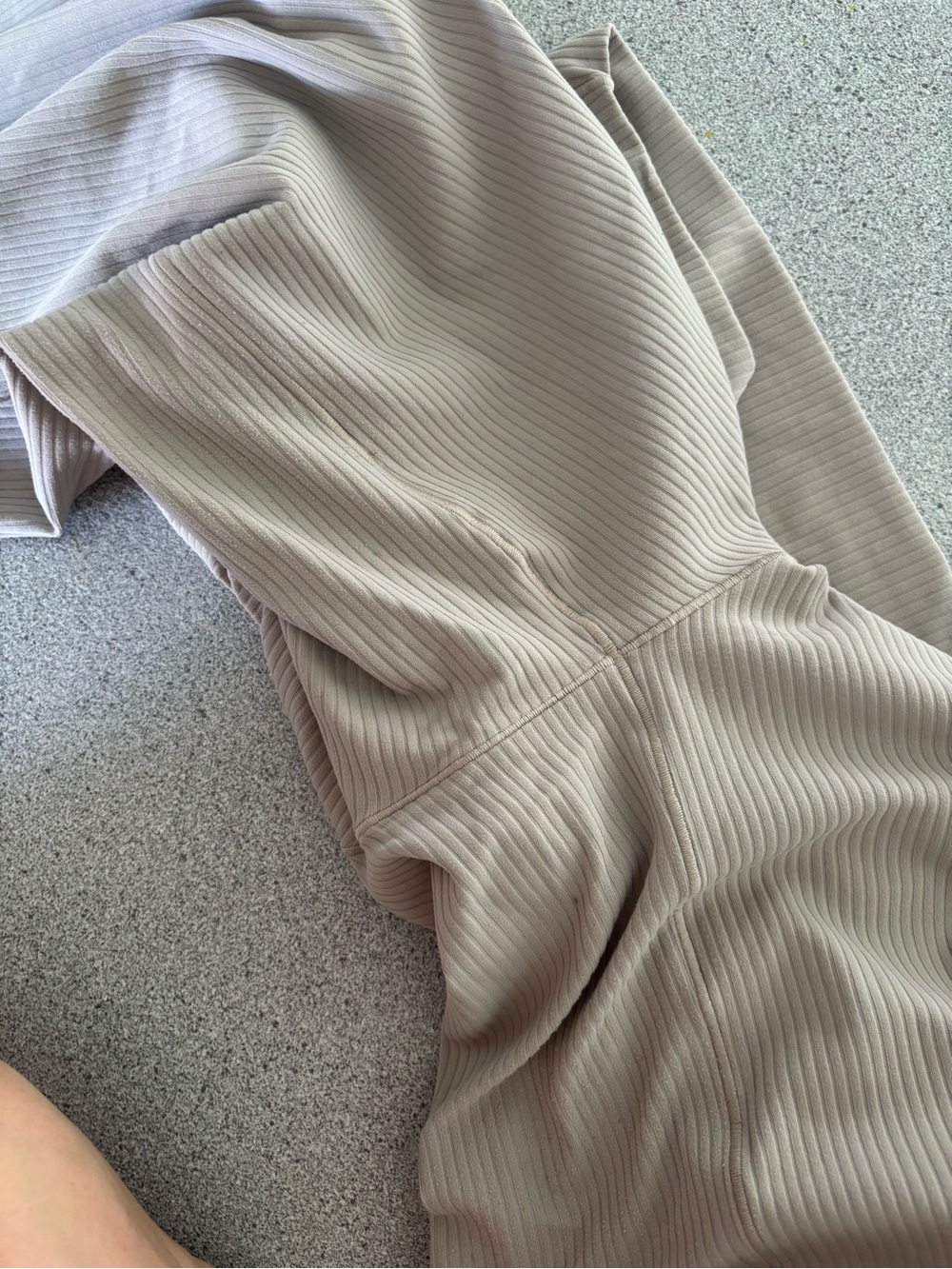 Offline Aerie Real Me Xtra Ribbed Foldover Flare Yoga Pants XL Cozy Loungewear - Picture 8 of 11